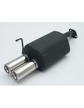 Scarico sportivo Honda Civic VII HATCHBACK (2002-2006) - rotondo Ø80 (Cod. U-110-207/07-2)