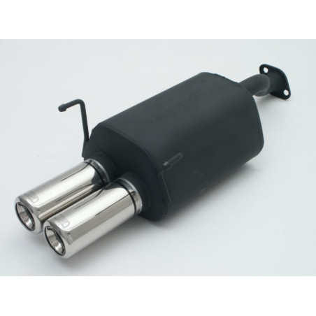 Scarico sportivo Honda Civic VII HATCHBACK (2002-2006) - rotondo Ø80 (Cod. U-110-207/07-2)