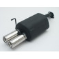 Scarico sportivo Honda Civic VII HATCHBACK (2002-2006) - rotondo Ø80 (Cod. U-110-207/07-2)