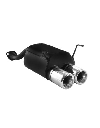 Scarico sportivo Honda Civic VII HATCHBACK (2002-2006) - rotondo Ø100 (Cod. U-110-207/17-1)