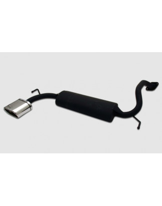 Scarico sportivo Honda CRX (1987-1992) - ovale 95×65 (Cod. U-110-104)