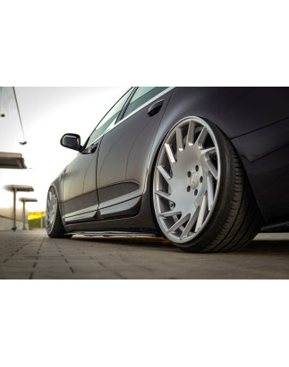 Diffusori minigonne Audi A6 S-Line C6 / C6 Facelift (Cod. M-AU-A6-C6-SLINE-SD1G)