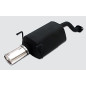 Scarico sportivo Honda CRX Del Sol (1992-1998) - ovale 120×80 (Cod. U-110-109)