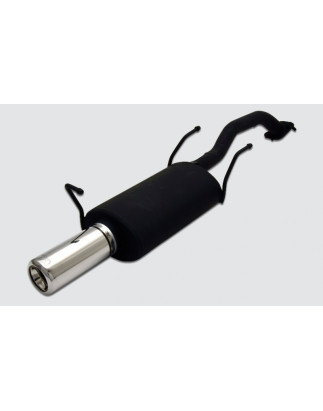 Scarico sportivo Hyundai Accent (1994-1999) - rotondo Ø80 (Cod. U-111-101)