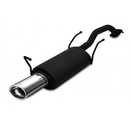 Scarico sportivo Hyundai Accent (1994-1999) - ovale 120×80 (Cod. U-111-101/26)