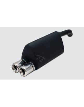 Scarico sportivo Kia Picanto (2004-2011) - ovale 95×65 (Cod. U-112-201)
