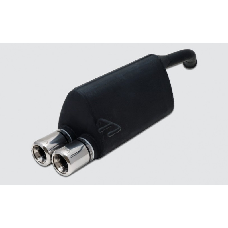 Scarico sportivo Kia Picanto (2004-2011) - ovale 95×65 (Cod. U-112-201)
