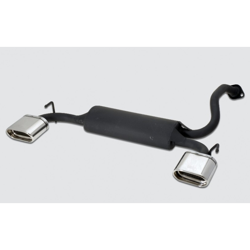 Scarico sportivo Mazda 323F, 323C, 323P 1,3i , 1,5i (1994-1998) - ovale 145×75 (Cod. U-116-301)