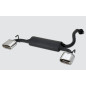 Scarico sportivo Mazda 323F, 323C, 323P 1,3i , 1,5i (1994-1998) - ovale 145×75 (Cod. U-116-301)