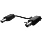 Scarico sportivo Mazda 6 (2007-2012) - rotondo Ø90 (Cod. U-116-305/90rs)