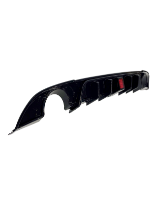 Diffusore Posteriore Volkswagen Golf 7.5 Nero lucido (Cod. E-TCW6222)