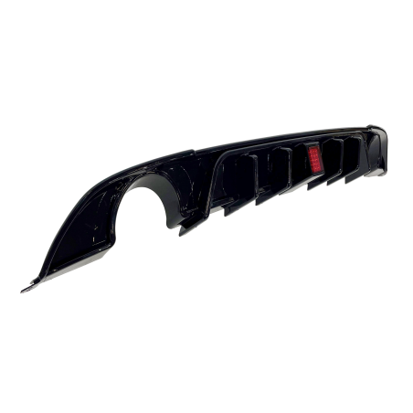Diffusore Posteriore Volkswagen Golf 7.5 Nero lucido (Cod. E-TCW6222)