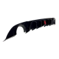 Diffusore Posteriore Volkswagen Golf 7.5 Nero lucido (Cod. E-TCW6222)