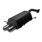 Scarico sportivo Mazda MX3 (1991-1999) - ovale 145×75 (Cod. U-116-202)