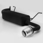 Scarico sportivo Mazda MX5 typ NB (1998-2005) - rotondo Ø100 (Cod. U-116-103/17-1)