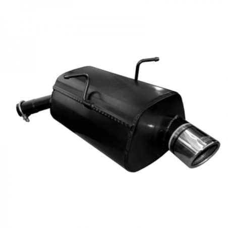 Scarico sportivo Mini ONE (2000-2006) - rotondo Ø90 (Cod. U-nDrQ133-101/90rs)