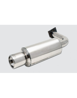 Scarico sportivo Mitsubishi Lancer Evo VII (2001-2004) - rotondo Ø100 (Cod. U-nrs118-101)
