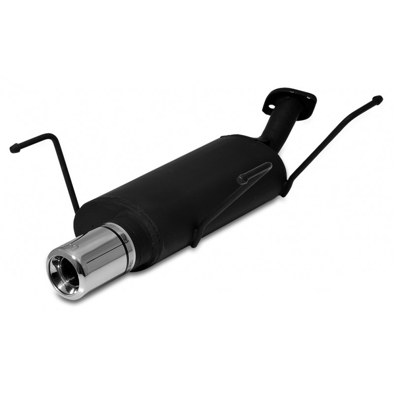 Scarico sportivo Nissan Almera typ N15 (1995-2000) - rotondo Ø80 (Cod. U-119-101/07-2)