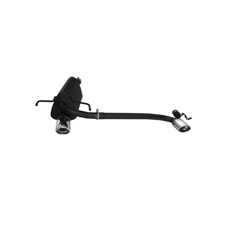 Scarico sportivo Opel Astra H HATCHBACK (2004-2009) - ovale 95×65 (Cod. U-120-323-10-1)
