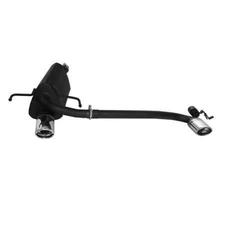 Scarico sportivo Opel Astra H HATCHBACK (2004-2009) - ovale 95×65 (Cod. U-120-323-10-1)