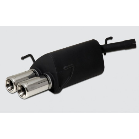Scarico sportivo Opel Corsa C (2001-2006) - rotondo Ø80 (Cod. U-120-209)