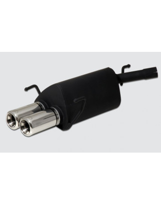 Scarico sportivo Opel Corsa C (2001-2006) - rotondo Ø80 (Cod. U-120-209)