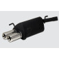 Scarico sportivo Opel Corsa C (2001-2006) - rotondo Ø80 (Cod. U-120-209)