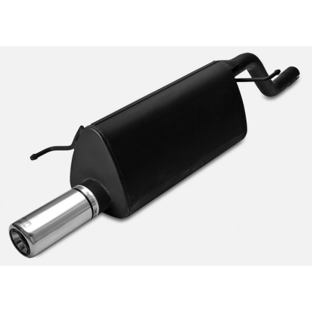 Scarico sportivo Opel Corsa D (2006-2014) - rotondo Ø80 (Cod. U-120-126/07-2)