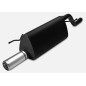 Scarico sportivo Opel Corsa D (2006-2014) - rotondo Ø80 (Cod. U-120-126/07-2)
