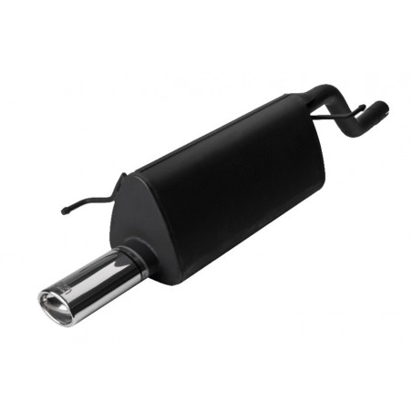 Scarico sportivo Opel Corsa D (2006-2014) - ovale 95×65 (Cod. U-120-126)