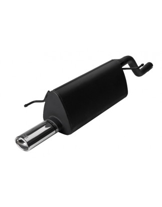 Scarico sportivo Opel Corsa D (2006-2014) - ovale 95×65 (Cod. U-120-126)