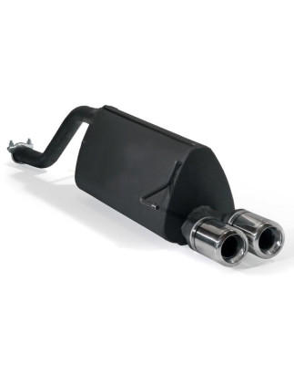 Scarico sportivo Opel Corsa D (2006-2014) - rotondo Ø80 (Cod. U-120/226/07-2)