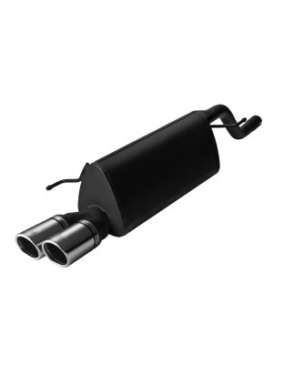 Scarico sportivo Opel Corsa D (2006-2014) - rotondo Ø70 (Cod. U-120/226/70rs)