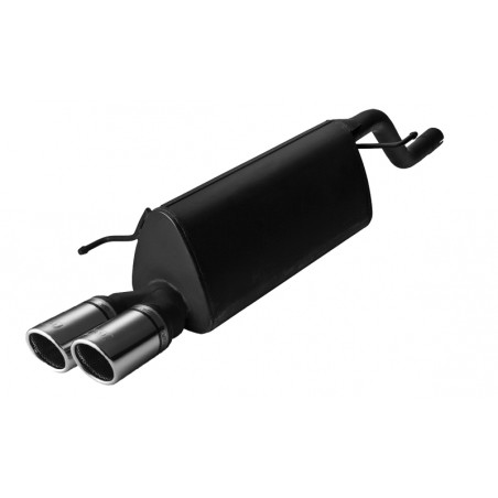 Scarico sportivo Opel Corsa D (2006-2014) - rotondo Ø70 (Cod. U-120/226/70rs)