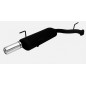 Scarico sportivo Opel Vectra B facelift Station wagon (1999-2002) - rotondo Ø80 (Cod. U-120-131/07-