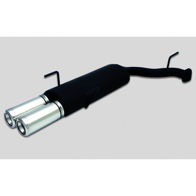 Scarico sportivo Opel Vectra B facelift Station wagon (1999-2002) - rotondo Ø80 (Cod. U-120-231)
