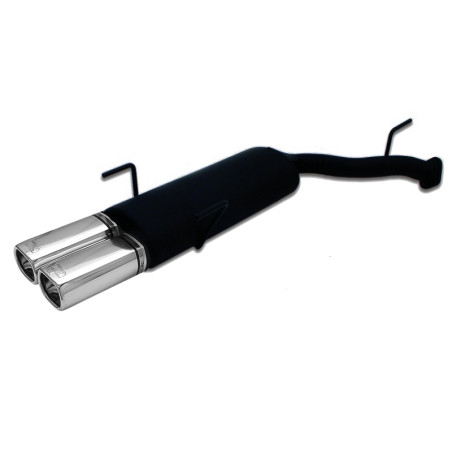 Scarico sportivo Opel Vectra B facelift Station wagon (1999-2002) - rettangolare 80×65 (Cod. U-120-