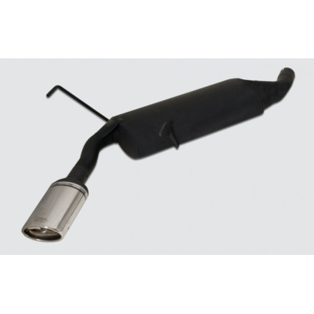 Scarico sportivo Opel Vectra C Station wagon (2002-2008) - ovale 145×75 (Cod. U-120-122)