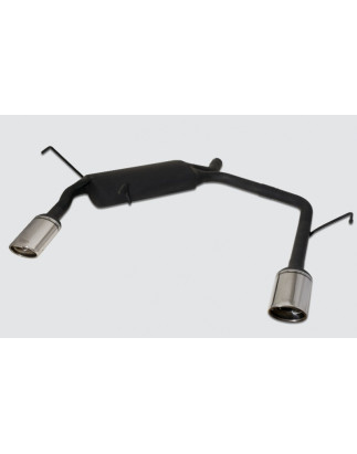 Scarico sportivo Opel Vectra C Station wagon (2002-2008) - ovale 120×80 (Cod. U-120-322)
