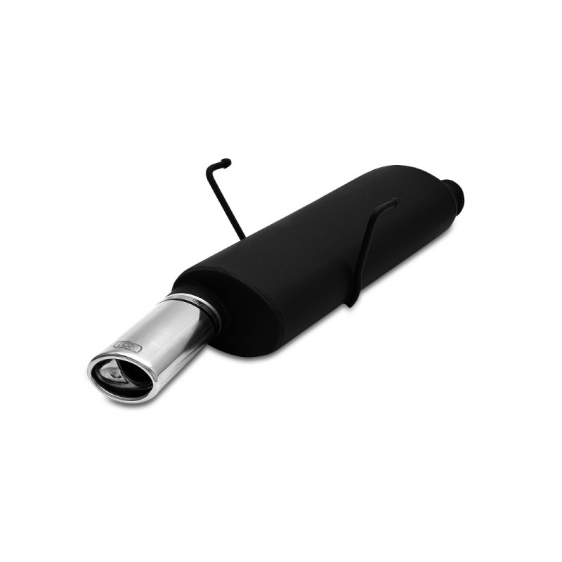 Scarico sportivo Peugeot 206 (1998-2003) - ovale 95×65 (Cod. U-121-102/10)