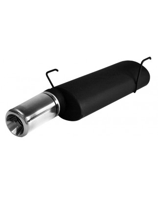 Scarico sportivo Peugeot 206 (1998-2003) - rotondo Ø100 (Cod. U-121-102/17-1)
