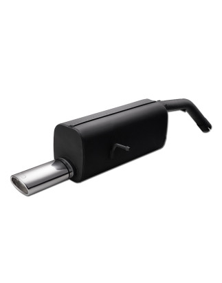 Scarico sportivo Peugeot 207 diesel (2006-2012) - rotondo Ø80 (Cod. U-121-110)