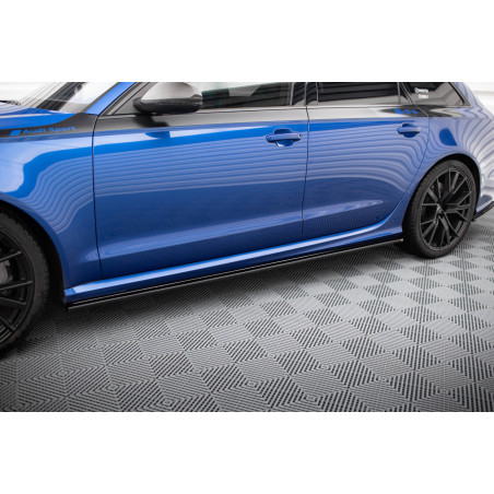 Diffusori minigonne V.1 Audi RS6 C7 / C7 Facelift (Cod. M-AU-RS6-C7-SD1G)