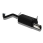Scarico sportivo Renault Megane COACH/COUPE (1995-2002) - rotondo Ø100 (Cod. U-122-102/22)