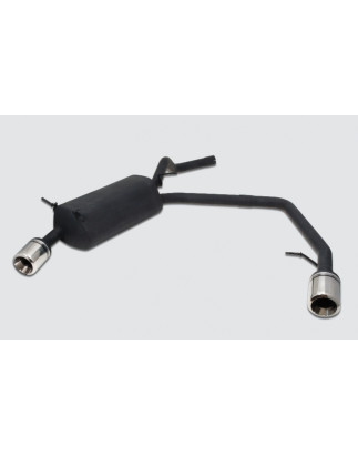 Scarico sportivo Renault Megane COACH/COUPE (1995-2002) - rotondo Ø80 (Cod. U-jceE122-301)