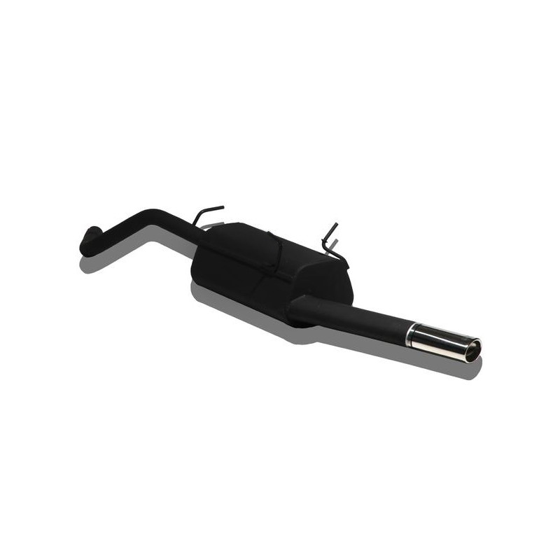 Scarico sportivo Renault Megane Classic Berlina (1995-2002) - ovale 95×65 (Cod. U-122-106-10)