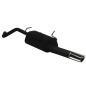 Scarico sportivo Renault Megane Classic Berlina (1995-2002) - ovale 120×80 (Cod. U-122-106-28)