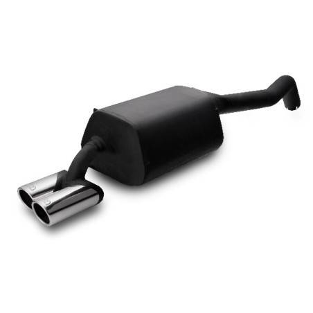 Scarico sportivo Renault Megane III COUPE & HATCHBACK (2008-2012) - rotondo Ø70 (Cod. U-122-213)