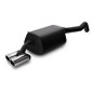 Scarico sportivo Renault Megane III COUPE & HATCHBACK (2008-2012) - rotondo Ø70 (Cod. U-122-213)