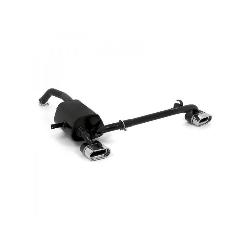Scarico sportivo Renault Megane III COUPE & HATCHBACK (2008-2012) - ovale 145×75 (Cod. U-122-313/21